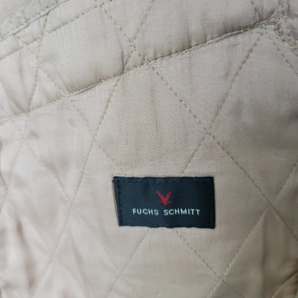 Fuchs Schmitt Quilted Lightweight Jacket Size S Tan - Picture 5 of 6